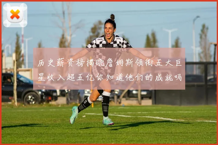 历史薪资榜揭晓詹姆斯领衔五大巨星收入超五亿你知道他们的成就吗